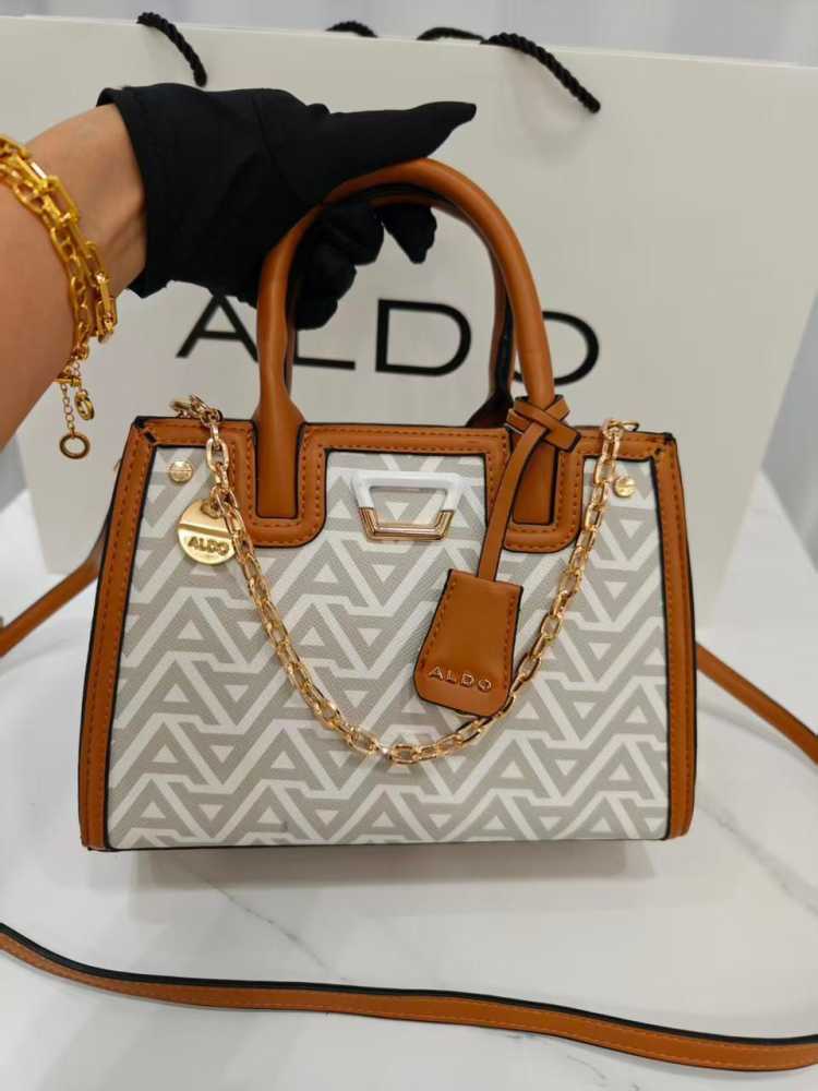 Aldo Ashover White Premium HandBag-thumb-0