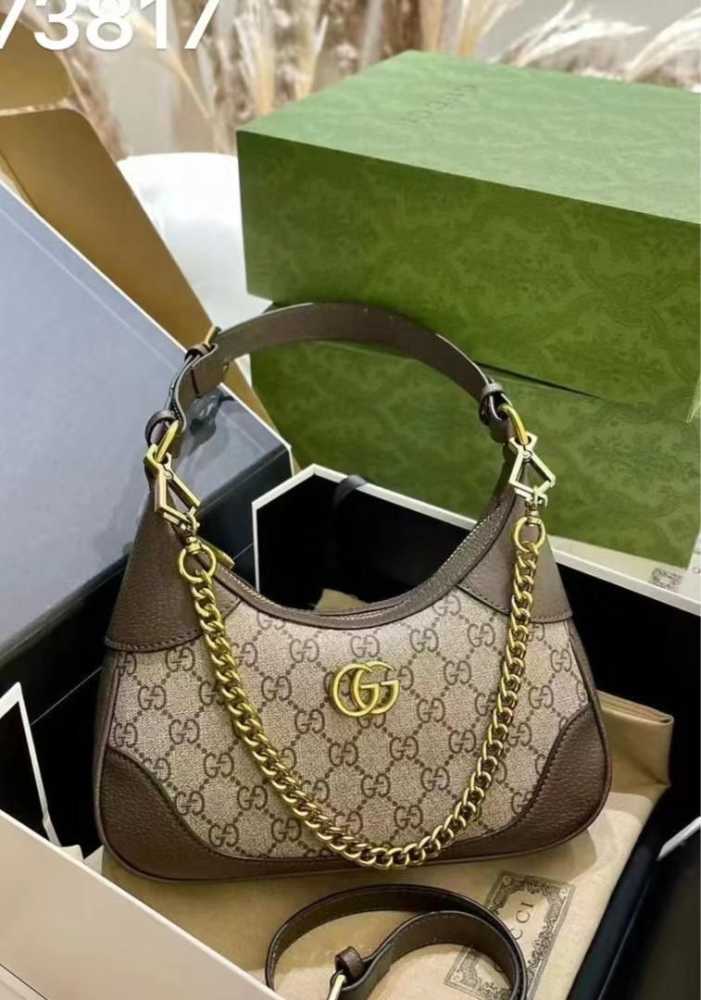 Gucci GG Supreme Beige Premium HandBag-thumb-0