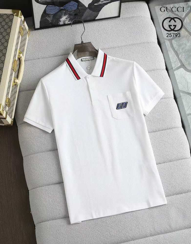 Gucci White Premium Quality Polo T-shirt-4