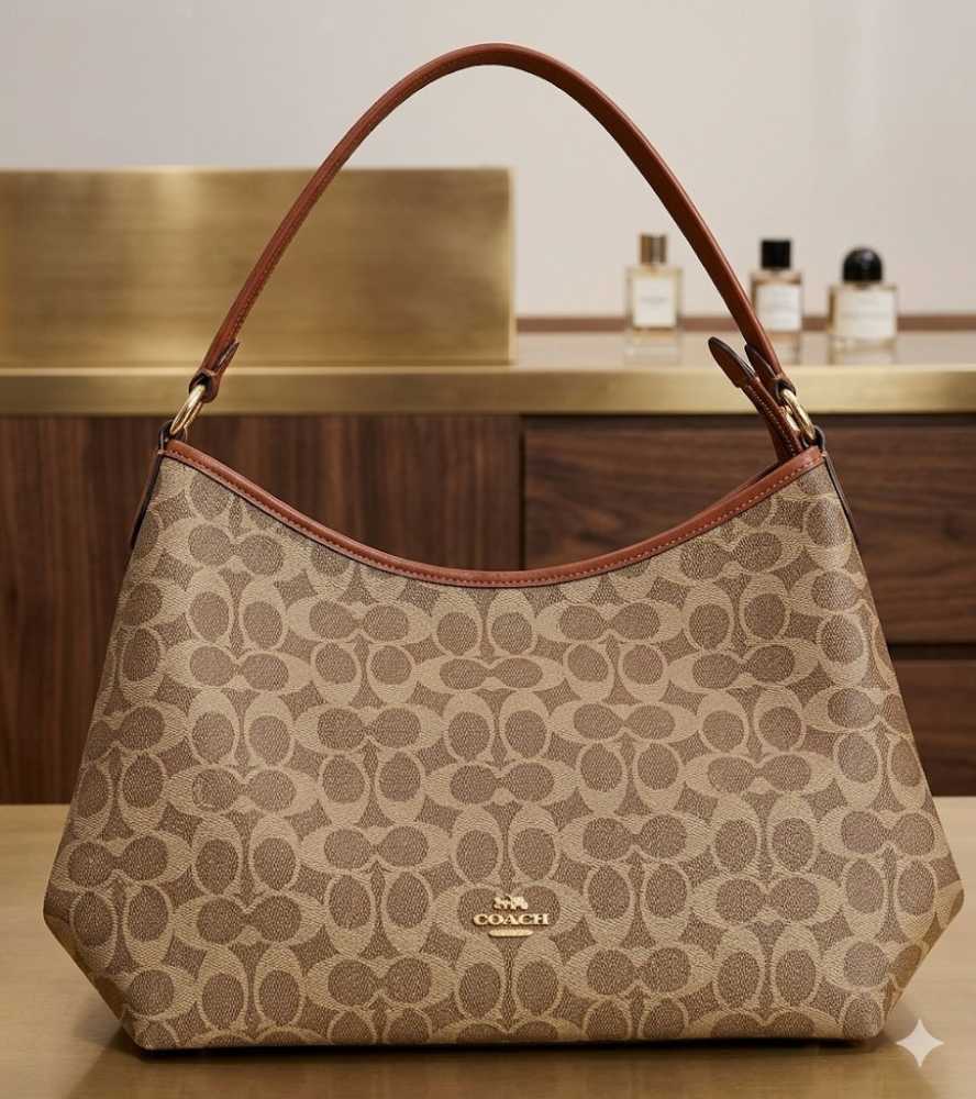 Coach Laurel Brown HandBag-thumb-0