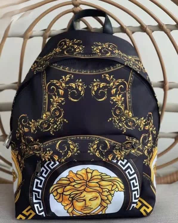 Versace Black Premium Backpack