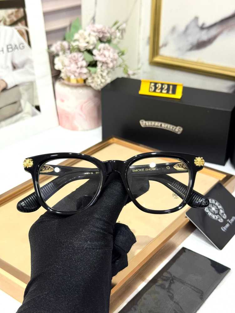 Chrome Hearts Golden Luxury Sunglasses-2