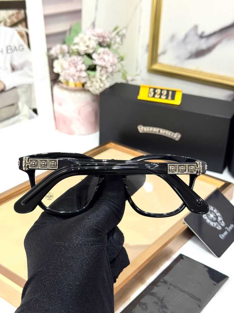 Chrome Hearts Silver Luxury Sunglasses-3