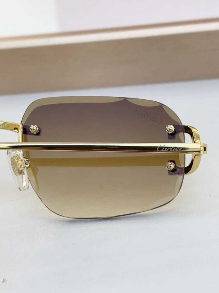 Cartier Colour Changing Lens Brown Premium Sunglasses-6