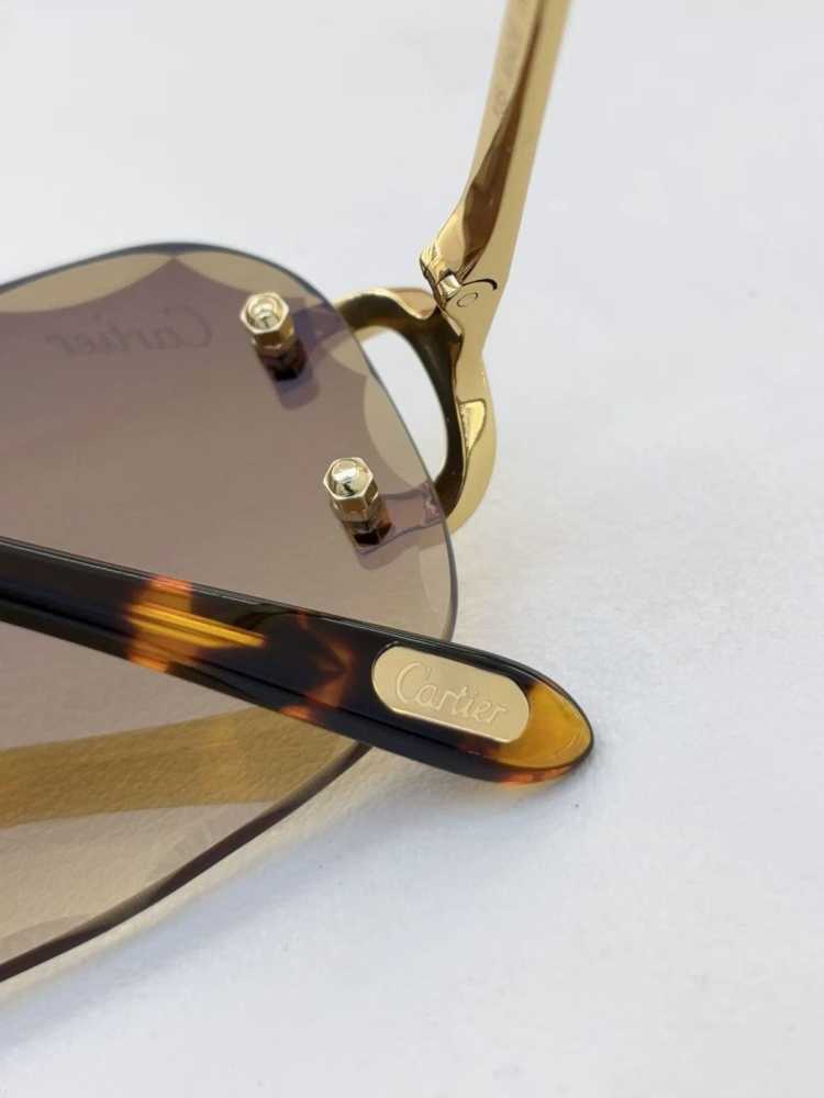 Cartier Colour Changing Lens Brown Premium Sunglasses-3