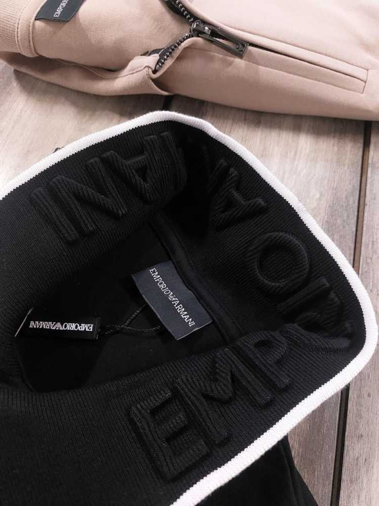 Emporio Armani Black Premium Quality Polo T-shirt-4