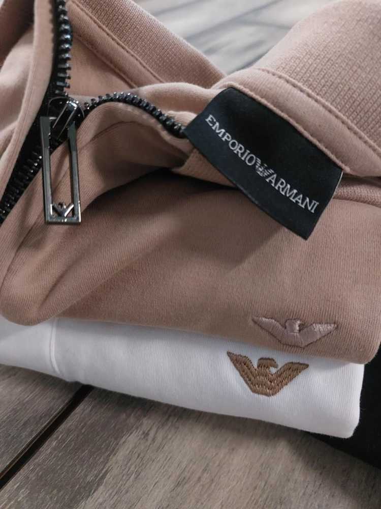 Emporio Armani Brown Premium Quality Polo T-shirt-1