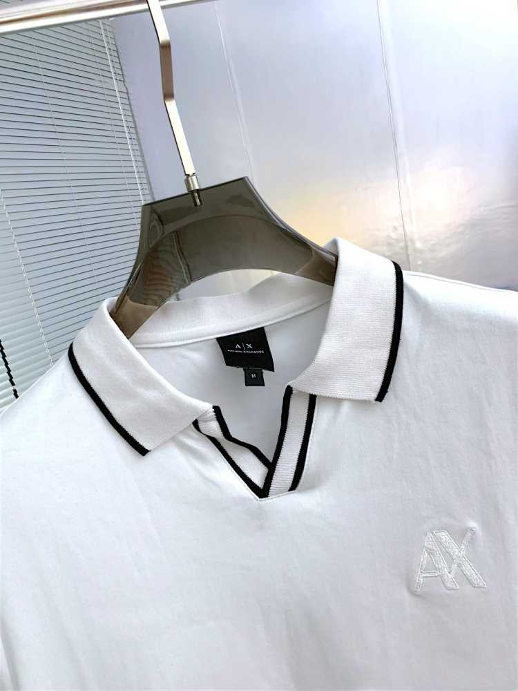 Armani Exchange White Premium Quality Polo Shirt-2