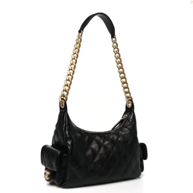 Chanel 25C Black Premium Shoulder Bag-thumb-1