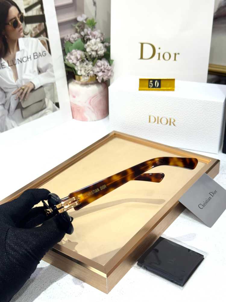 Dior Brown Premium Women's Sunglasses-thumb-3