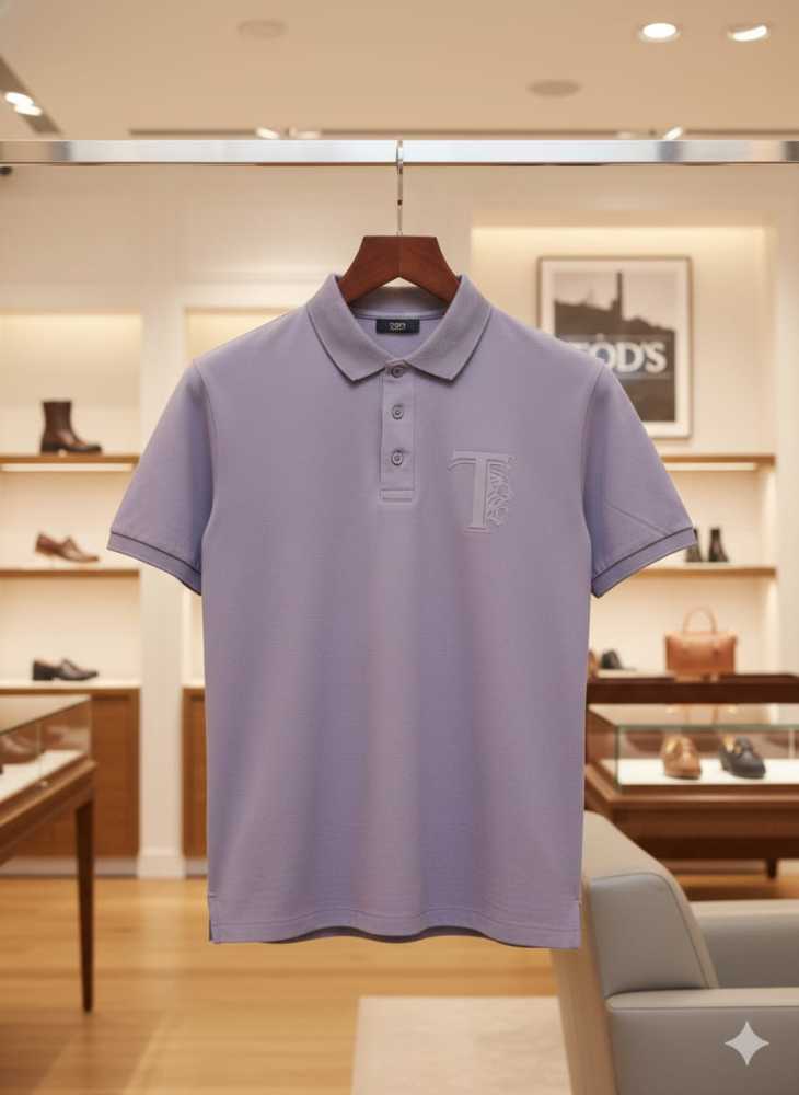 Tod's Purple Premium Quality T-shirt-1