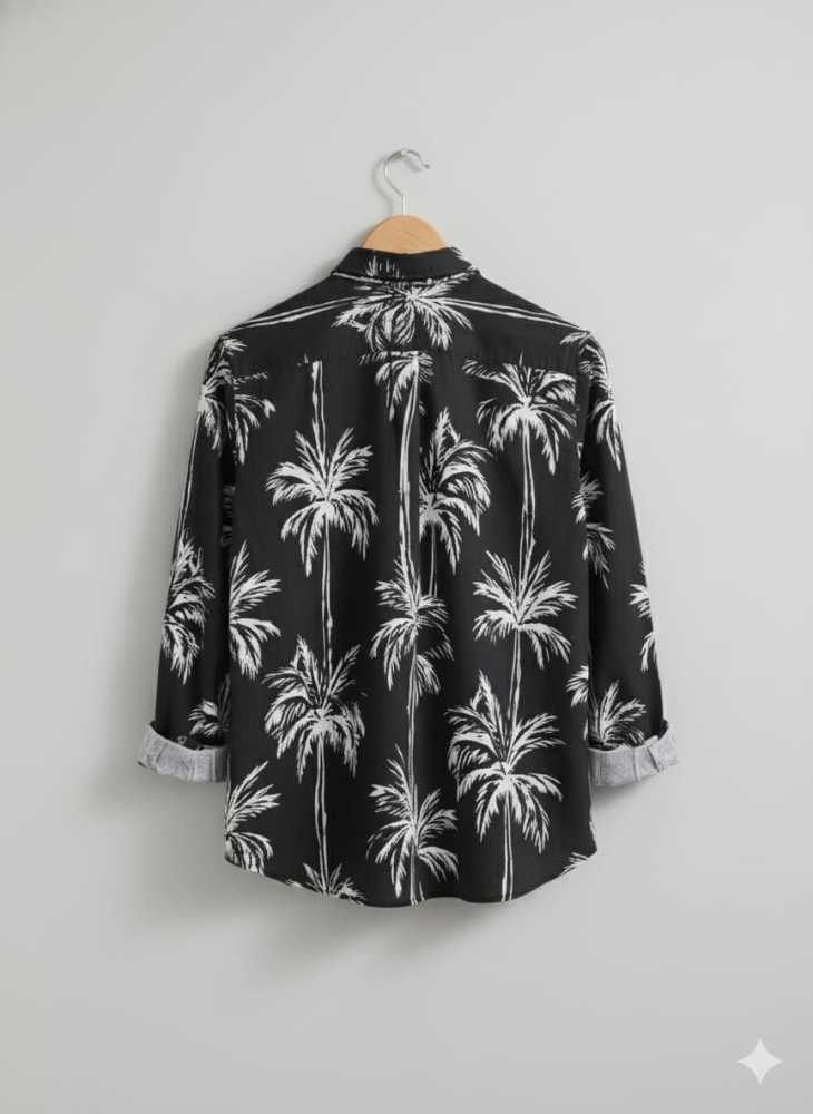 Balmain Embroidered Black Premium Cotton Shirt-1