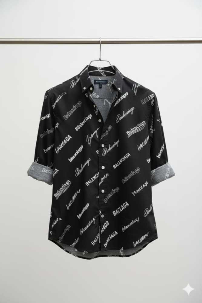 Balenciaga Black Premium Quality Shirt-1
