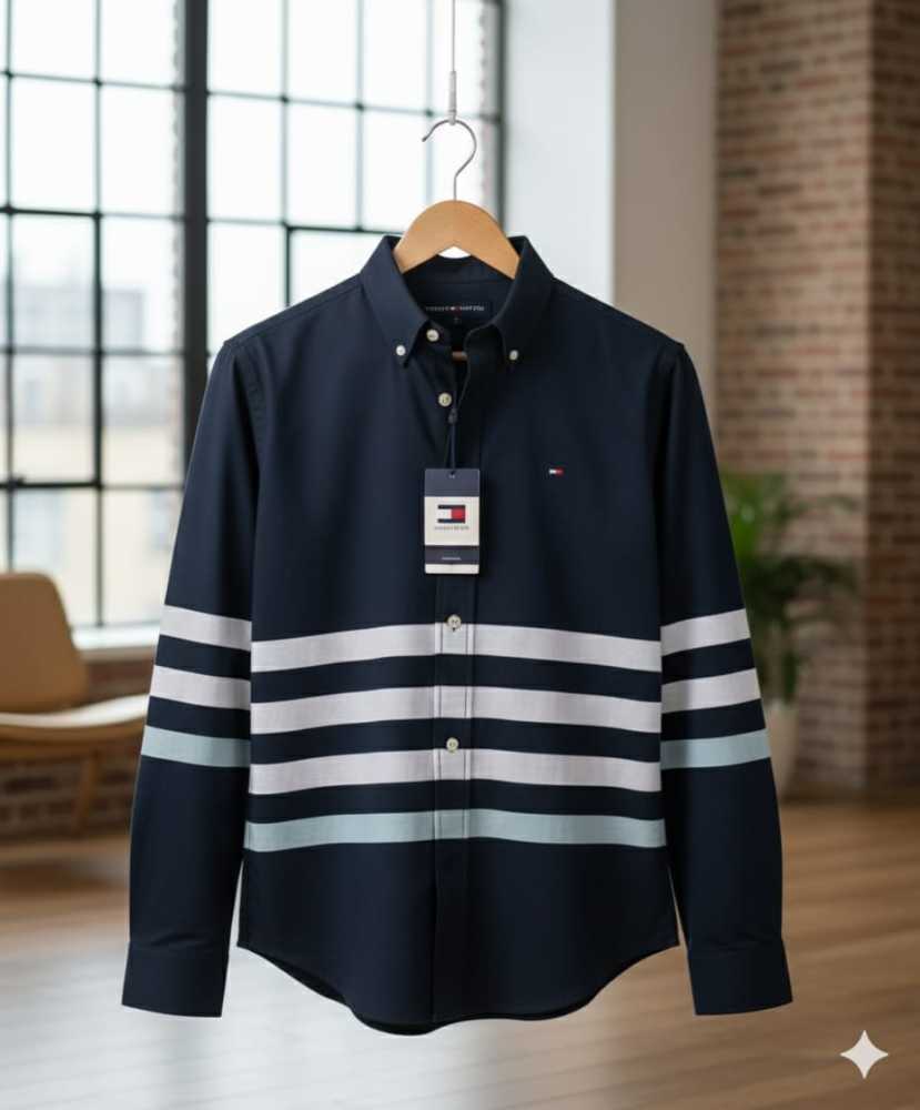 Tommy Hilfiger Navy Blue Premium Shirt-thumb-1