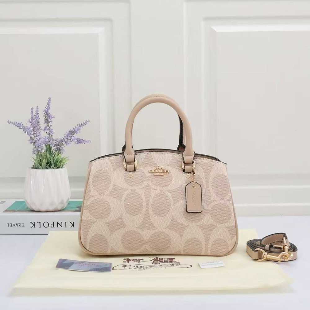 Coach C Logo Darcie Beige HandBag