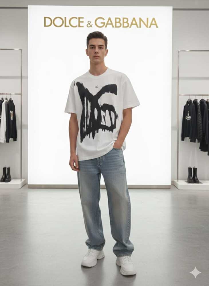 Dolce & Gabbana White Premium Quality T-shirt