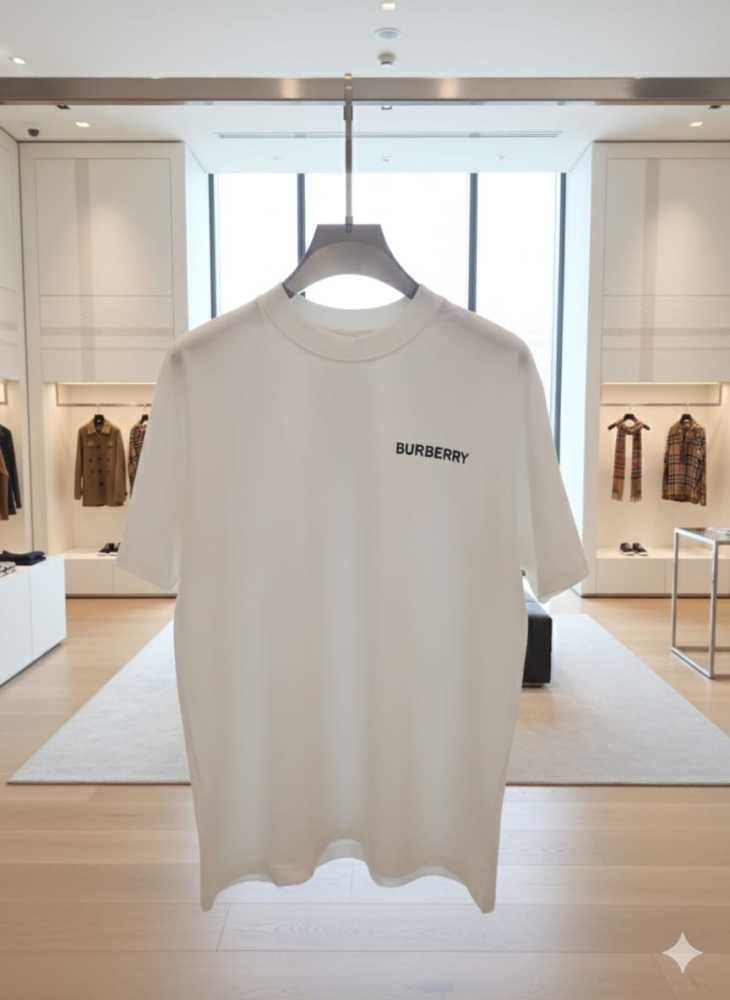 Burberry White Premium Exclusive Polo T-shirt-2