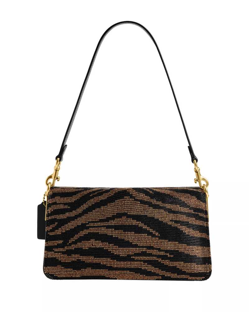Coach Black Tabby Shoulder Bag-thumb-1