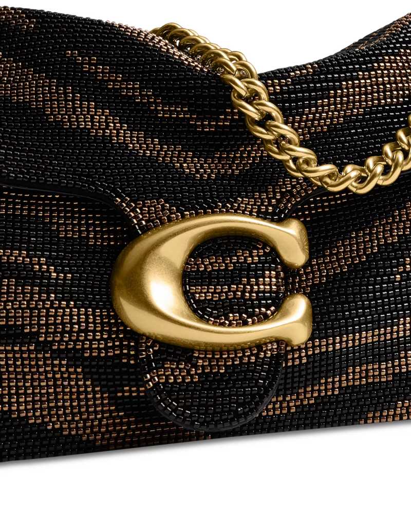 Coach Black Tabby Shoulder Bag-thumb-7