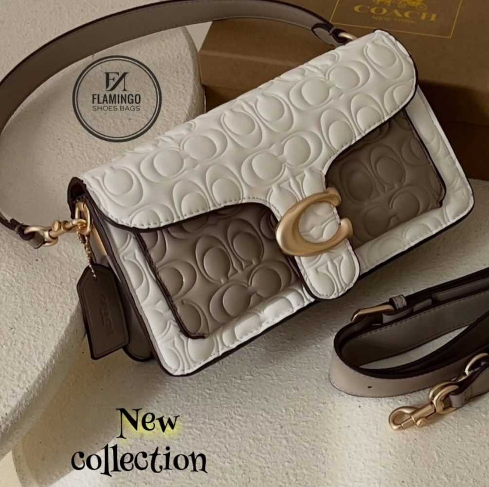 Coach White Tabby Shoulder Bag