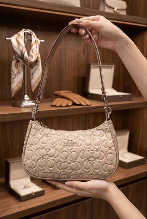 Coach Cream Tabby Shoulder Bag