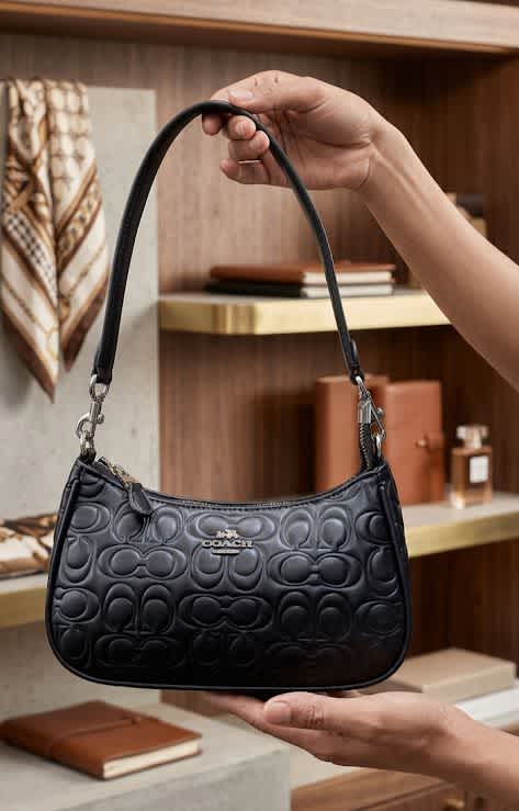 Coach Black Tabby Shoulder Bag