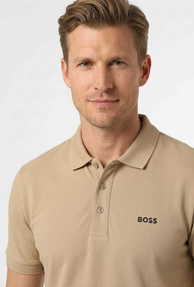 Hugo Boss Brown Premium Quality Polo Tees