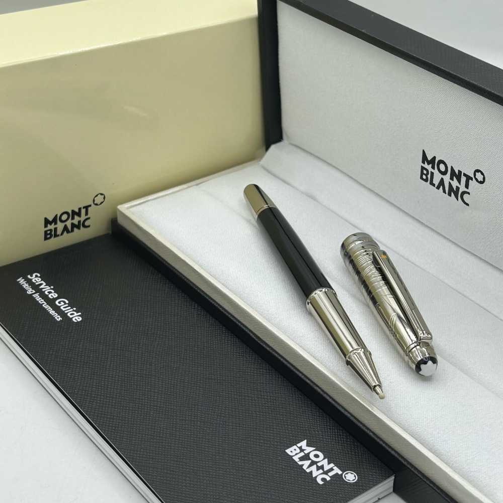 Mont Blanc Black Premium Writing Pen-thumb-0
