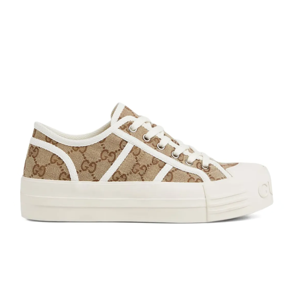 Gucci Women's GG Brown Trainer Sneaker