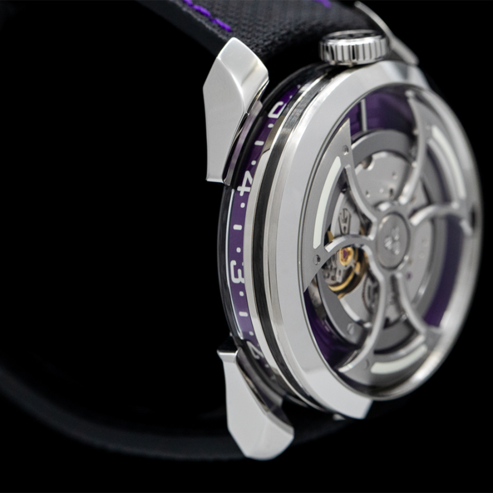 MB&F M.A.D.1S Purple Edition Swiss Automatic Avant-Garde Timepiece Watch-4