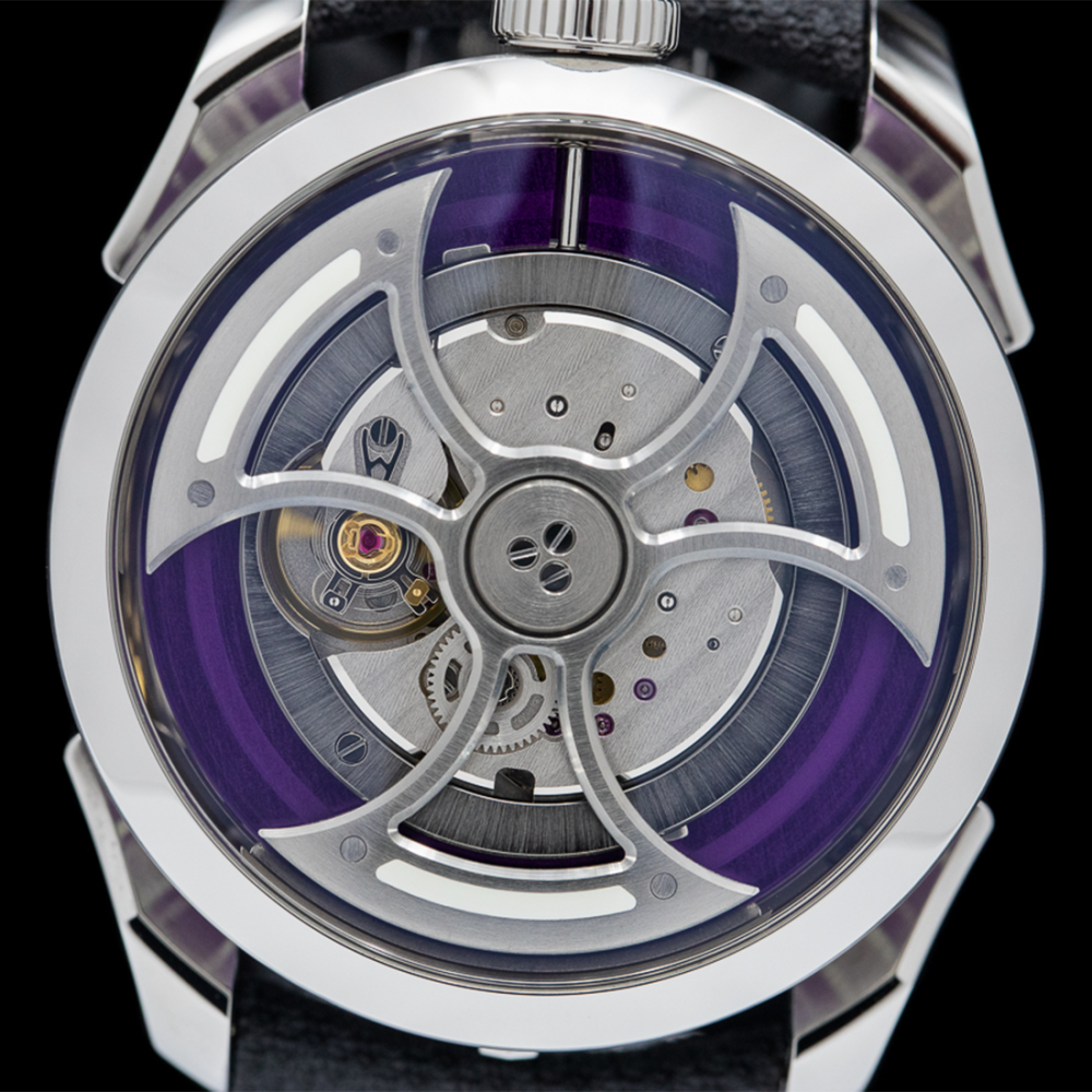 MB&F M.A.D.1S Purple Edition Swiss Automatic Avant-Garde Timepiece Watch-2