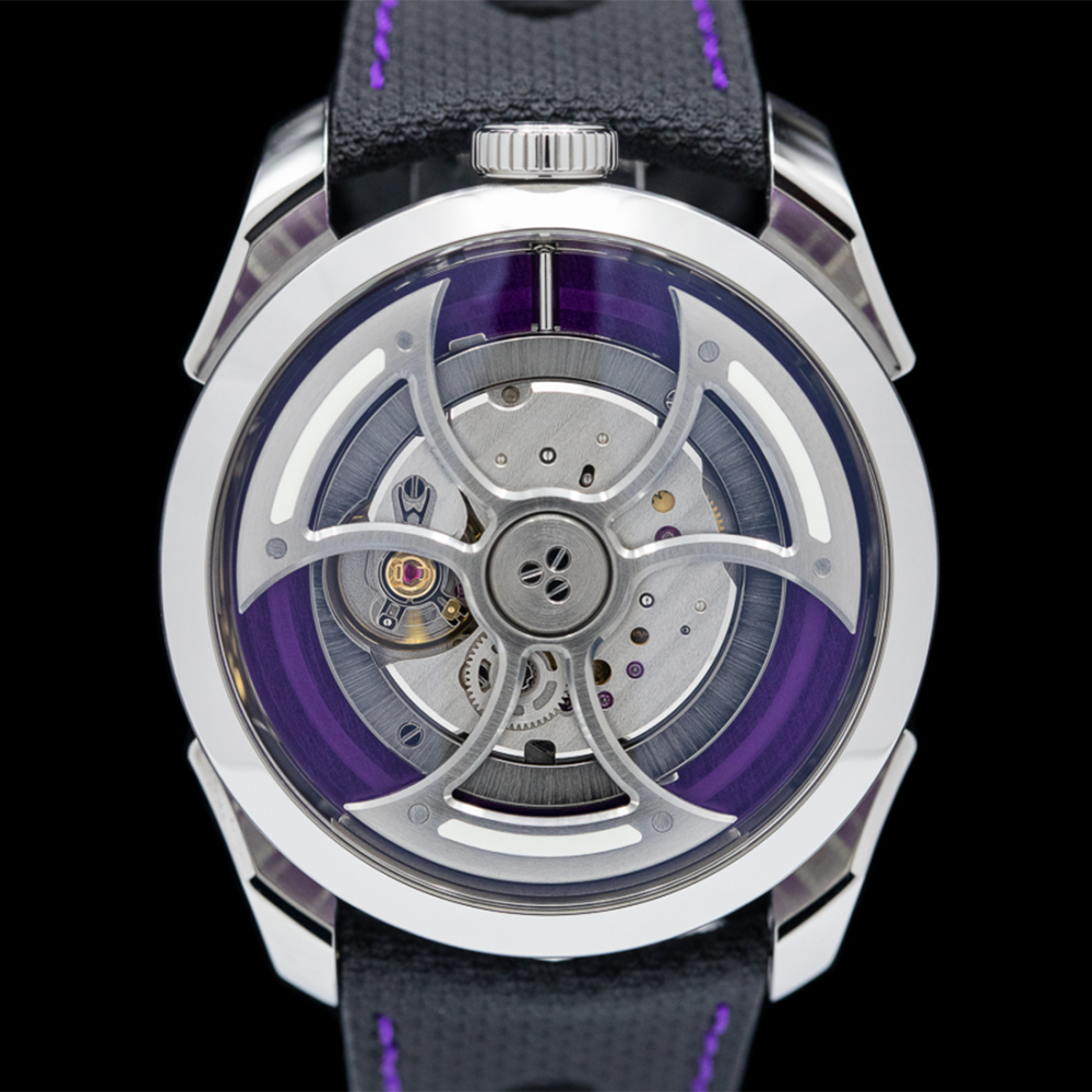 MB&F M.A.D.1S Purple Edition Swiss Automatic Avant-Garde Timepiece Watch-1