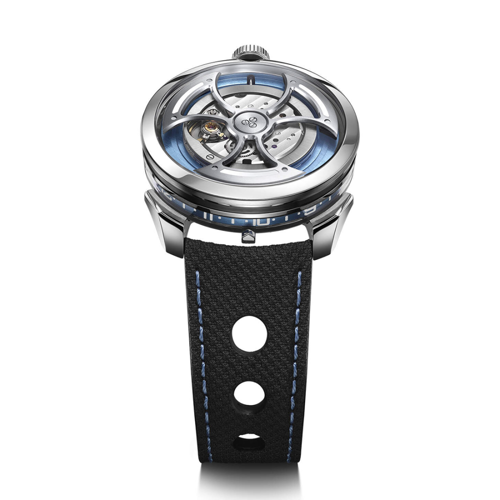 MB&F M.A.D.1S Ice Blue Swiss Automatic Avant-Garde Timepiece Watch