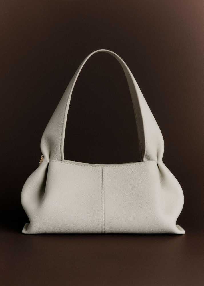 Polene Numero Neuf White Shoulder Bag