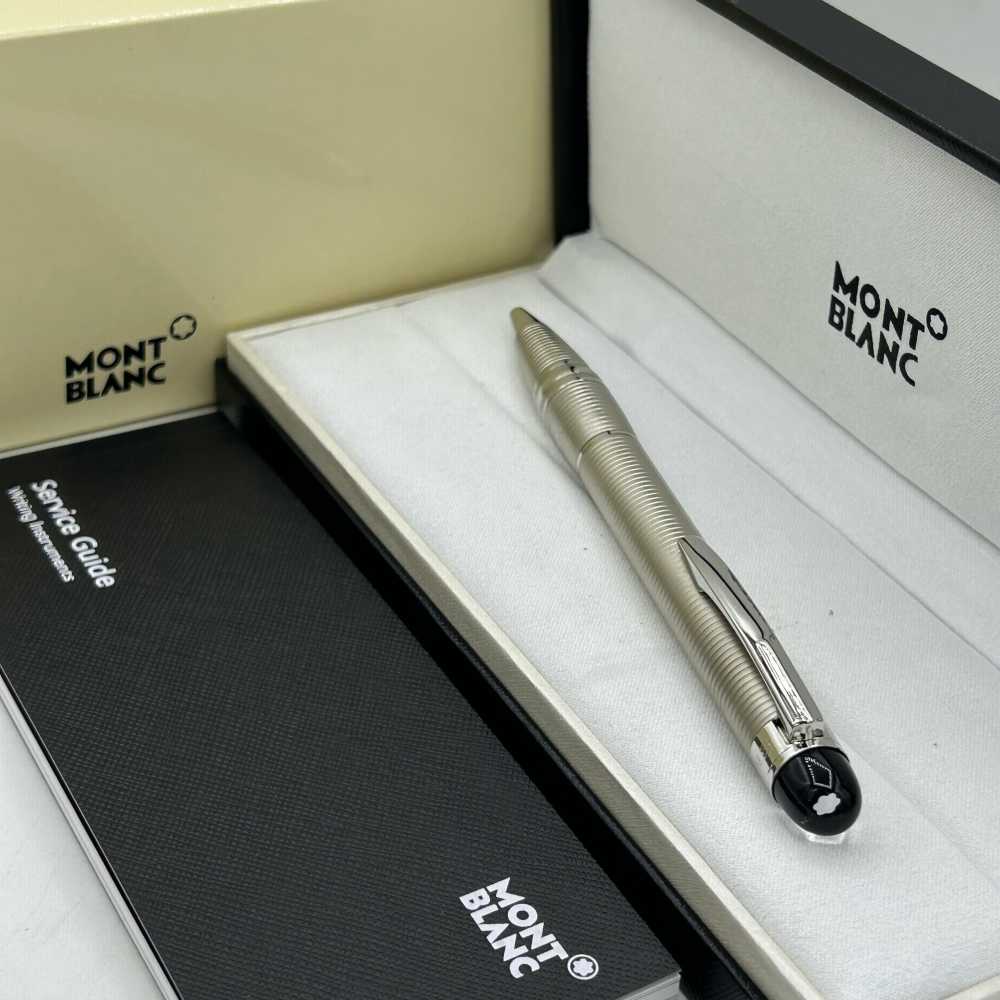 Mont Blanc Silver Premium Writing Pen