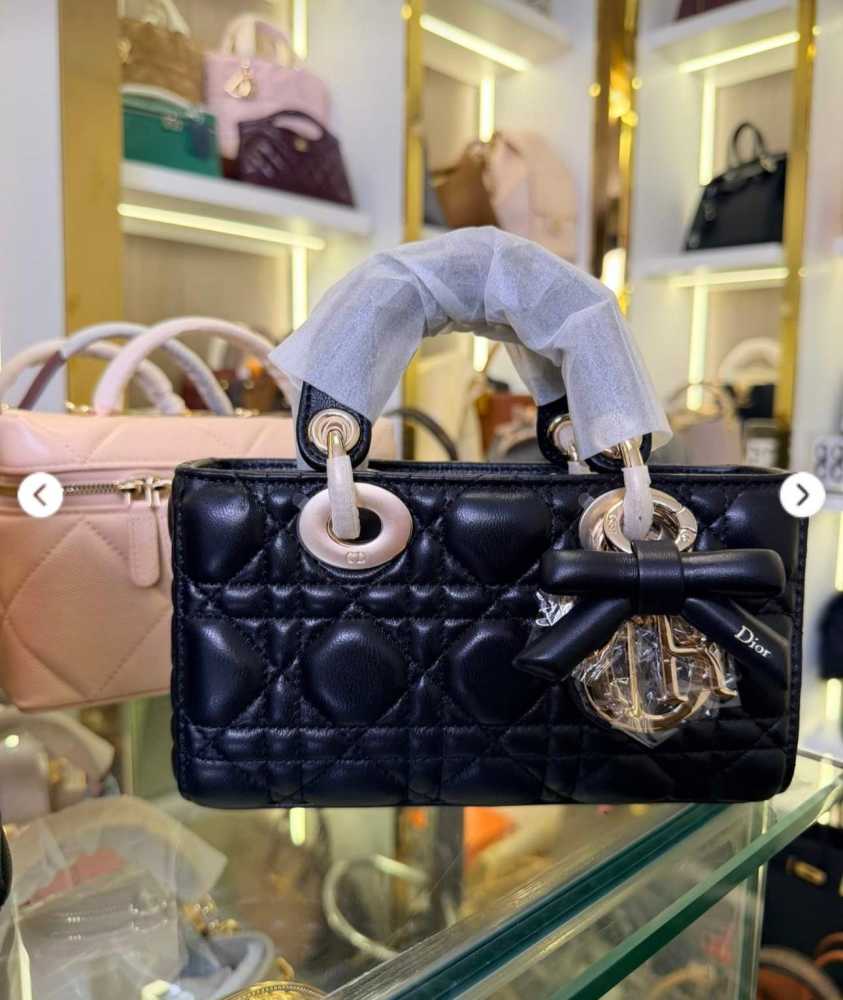 Dior Lady D Joy Black Handbag