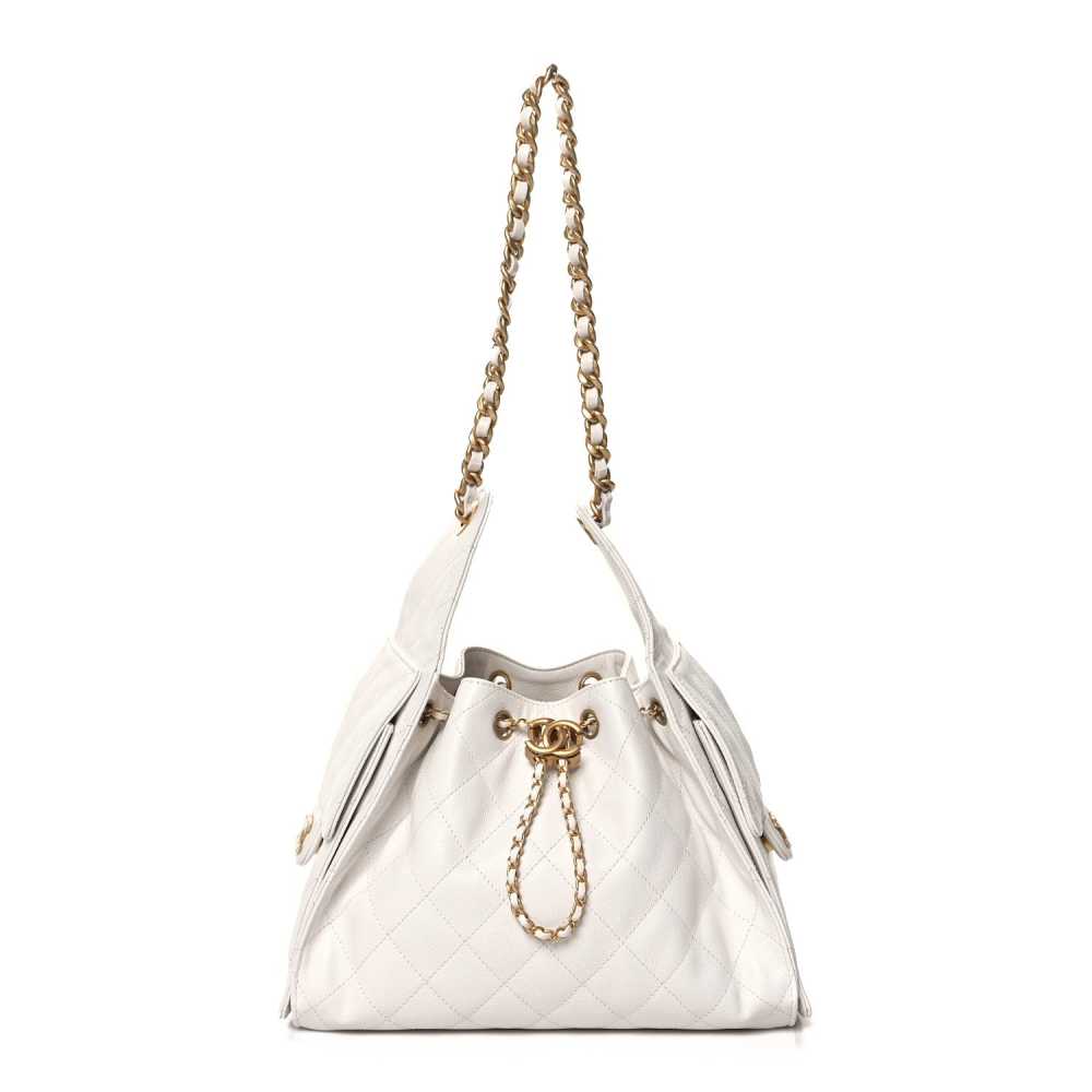 Chanel Maxi White Mini Shoulder Bag