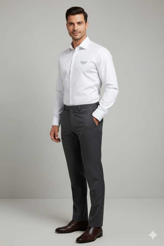 Armani Exchange White Premium Quality Cotton Shirt