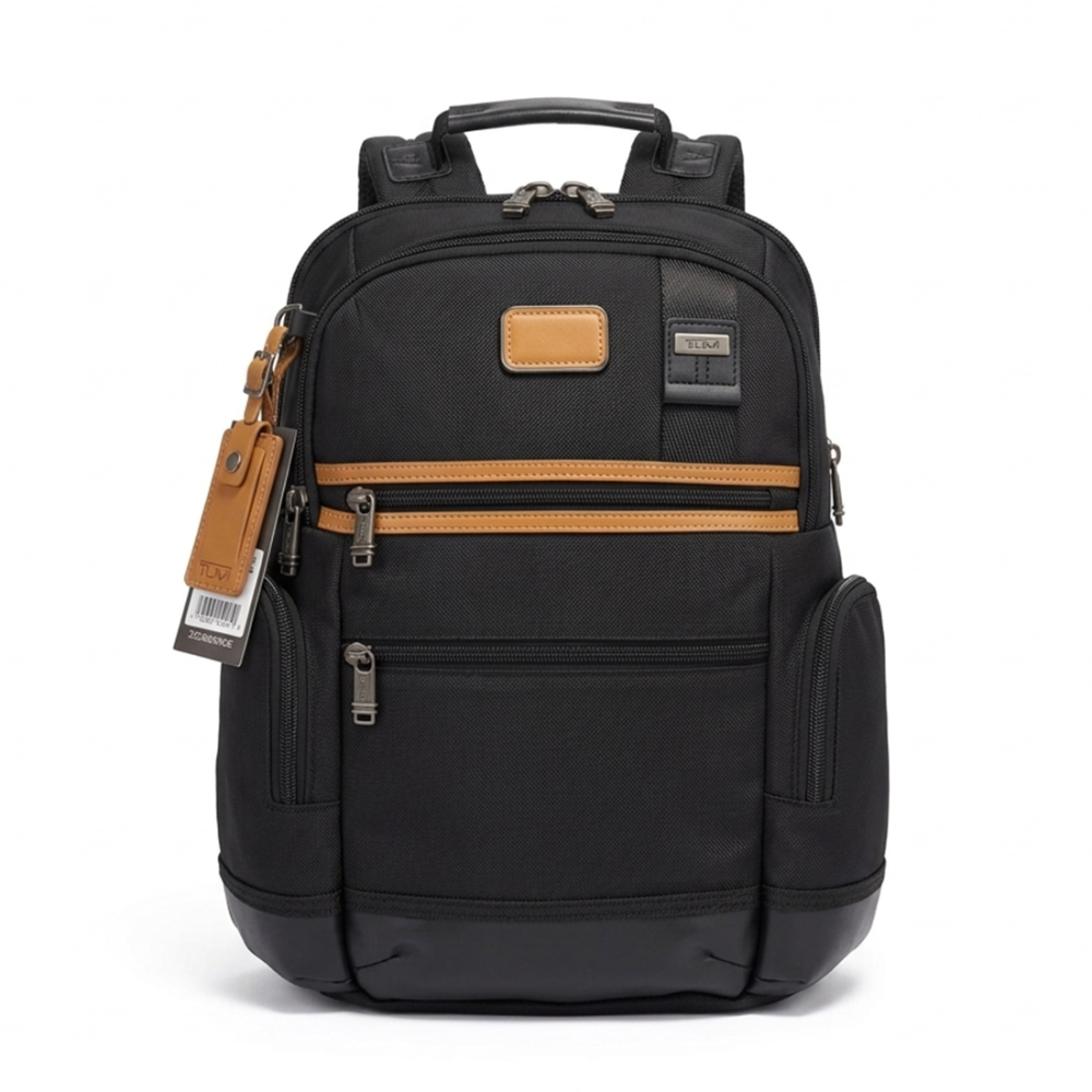 Tumi Alpha Bravo Navigation Black Backpack