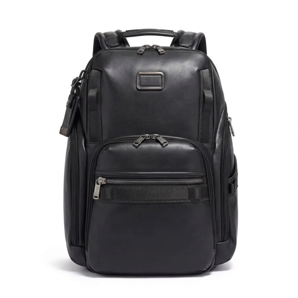 Tumi Alpha Bravo Navigation Black Backpack
