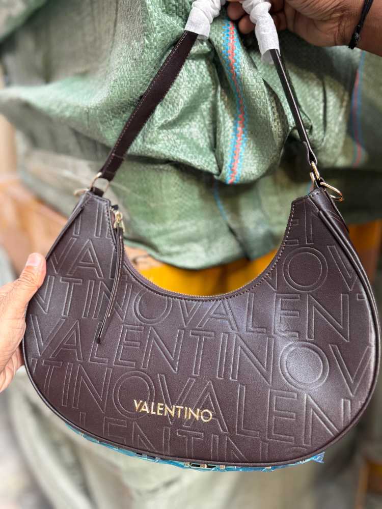 Valentino Shelby Dark Brown Premium Hobo Bag