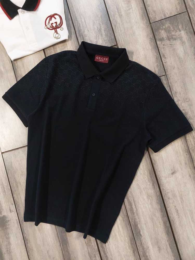 Gucci Black Premium Quality Polo T-shirt