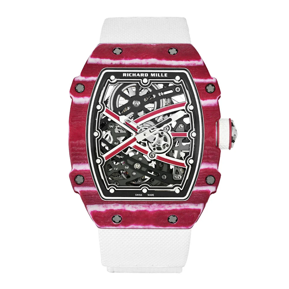 Richard Mille RM 67-02 Mutaz Barshim, Quartz TPT, Skeleton Dial Watch
