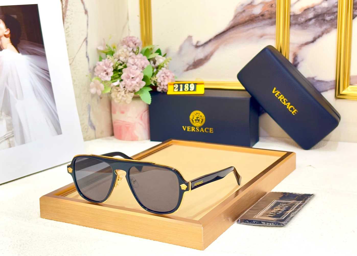 Versace Black Premium Sunglasses