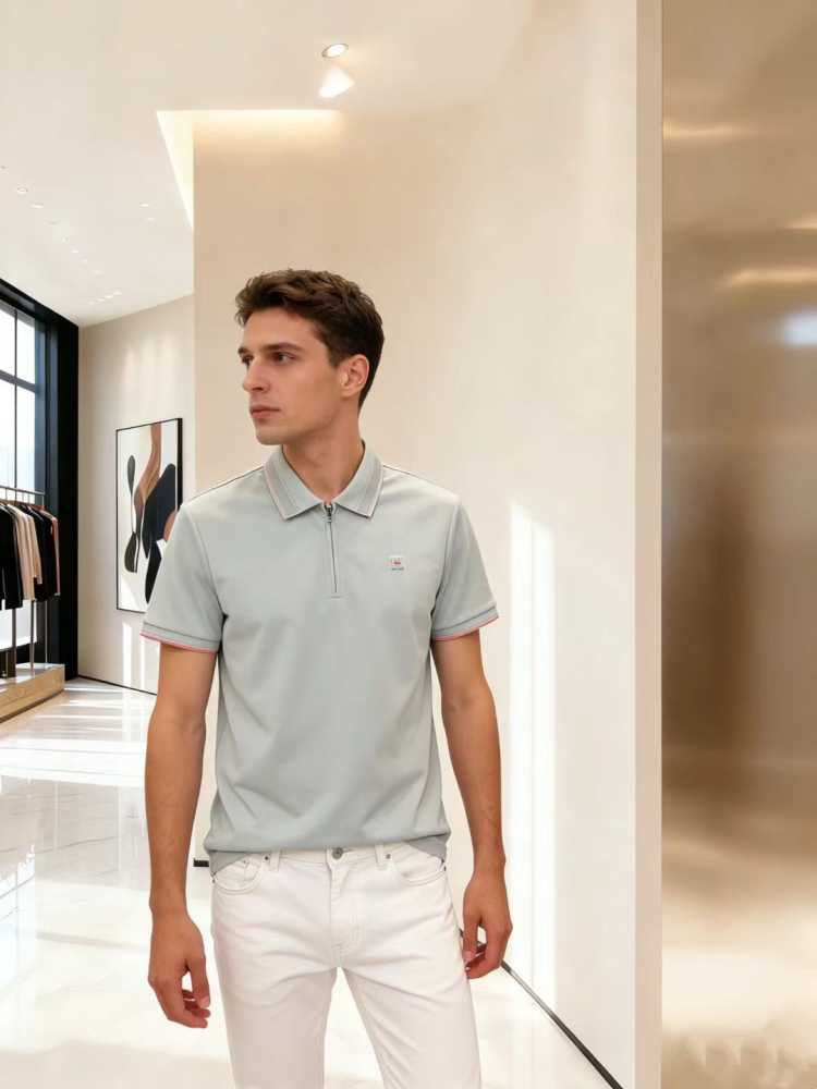 Hermes Grey Premium Quality T-shirt