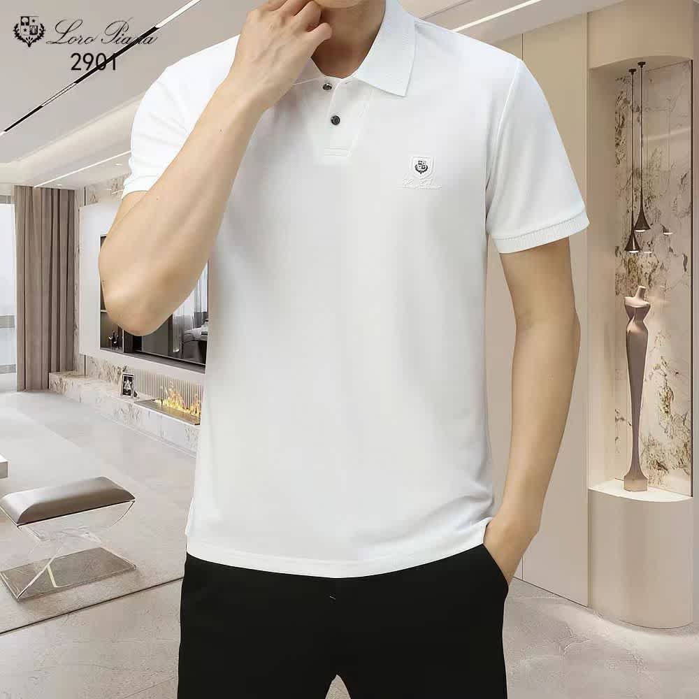 Loro Piana White Premium Quality T-Shirt