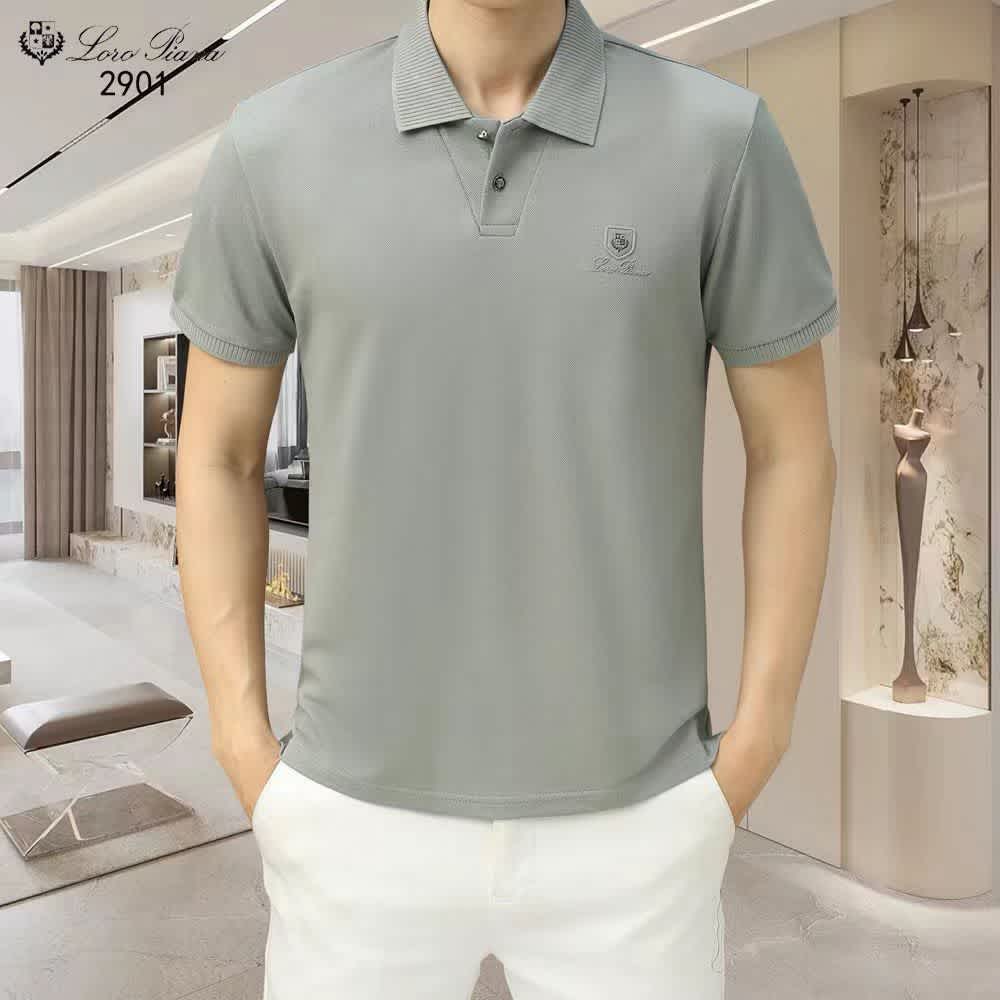 Loro Piana Green Premium Quality T-Shirt