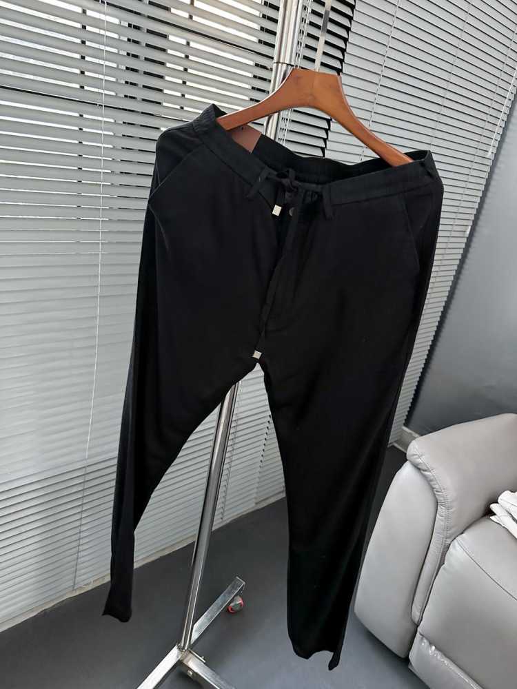 Loro Piana Black Premium Quality Pants