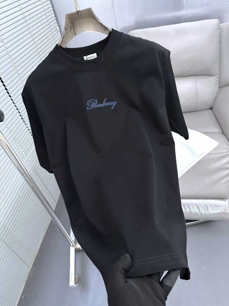 Burberry Black Premium Exclusive Polo T-shirt