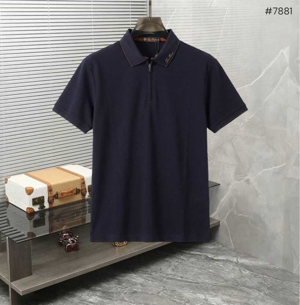 Loro Piana Blue Premium Quality T-Shirt